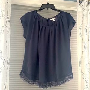 Lauren Conrad Dress Top with Lace